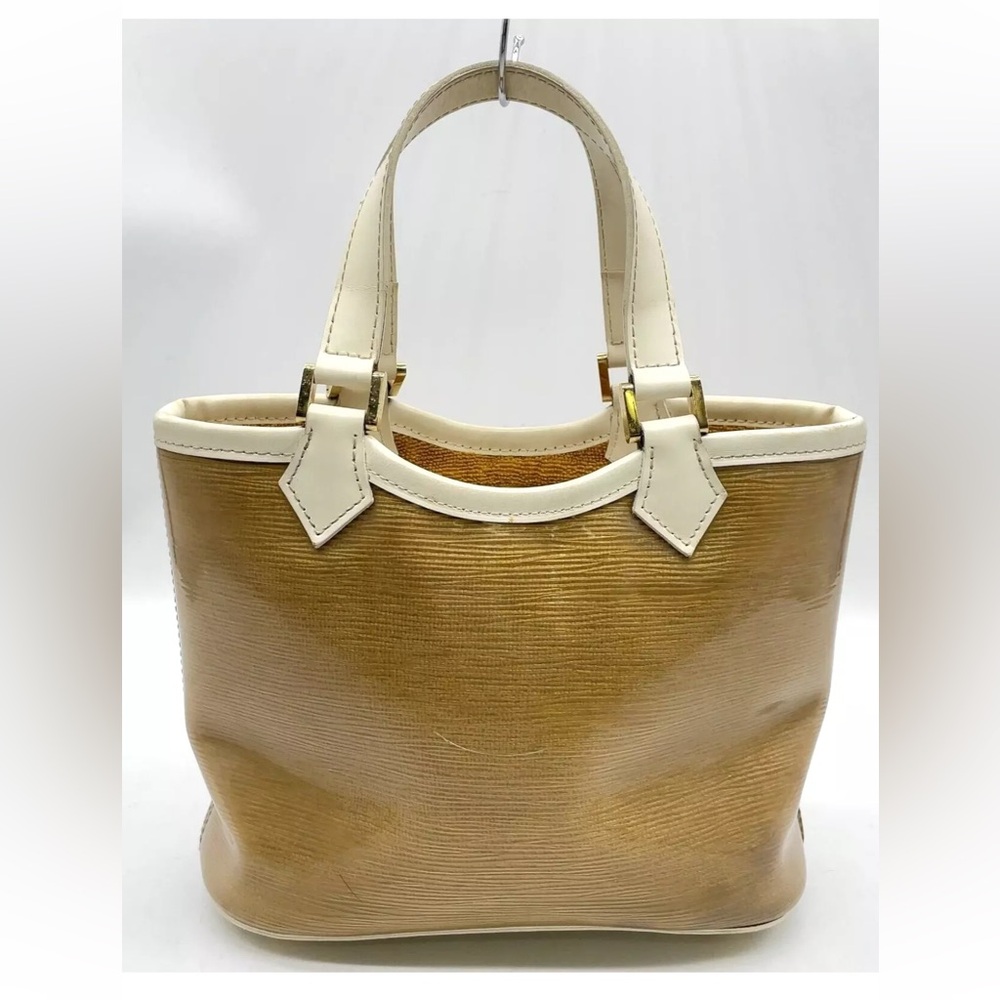 Authentic Louis Vuitton  Epi Mini Lagoon Bay Plage Handbag terry cloth inside - Picture 3 of 17